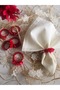 Red Rose 6-Piece Napkin Ring