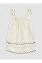 Lcw Kids Beige Floral Girl's Set - 2