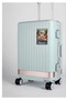 Monaco Monte-Carlo Retro Travel Themed Decorative Suitcase and Laptop Sticker / Label (17X10 cm)