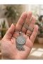 Silver Color 3 cm Double Sided Vav Evil Eye Verse & Elif Vav Stainless Steel Necklace – 60 cm Thin Accordion Ghost Chain - 5