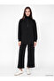 High Collar Oversize Women's Sweatshirt Tunic - 2
