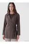 Sparkling Choices from Shining Store Shirt Roba Collar Double Breasted Tailored Tie-Up Blouse