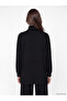 High Collar Oversize Women's Sweatshirt Tunic - 4