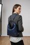 Women's Functional Soft Leather Shoulder and Backpack School Bag Daily Bag (Height 30 cm Width 36 cm)