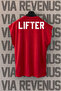 Lifter Back Printed Zero Sleeve Sports T-Shirt