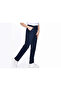 Boys' School Sweatpants with Two Threads, Straight Leg and Elastic Waist - Dark Navy Blue