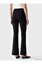 Lcw Modest Black Slim Fit Flared Women's Trousers - 4