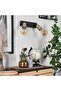 Modern, Rustic, Vintage Movable Matte Gold Headboard 2Xe27 Wall Sconce (Excluding Glop Bulbs) - 3