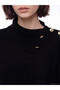 Ozmarka New Season Black Turtleneck Women's Knitwear Sweater - 3