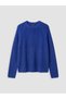 Vizyon New Season Blue Crew Neck Women's Knitwear Sweater - 5