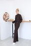 Women's Crop Jacket and Athlete Top Comfortable Cut 3-Piece Set