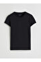 Esvab • Modern & Distinctive Zero Roba Collar Short Sleeve Boys' Undershirt - 2