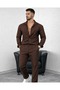 Men's Crepe Shirt Striped Seasonal Regular Fit with Tok Fabric - 2