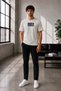 Unisex Oversize Naruto Shippuden Naruto Uzumaki Embroidered Anime T-Shirt 100% Cotton - 2