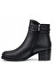 Termera Genuine Leather Orthopedic Heeled Women's Boots Black - 4