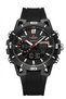 Nf-7135 Digital Analog Alarm Illuminated Sports Men's Wristwatch - 3