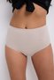 High Waist Women's Panties 3-Pack – Cotton Gathering Comfortable Flexible Cut - 5
