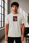 Unisex Oversize Naruto Shippuden Itachi Uchiha Embroidered Anime T-Shirt 100% Cotton
