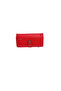 Duki Daso Red Multi-Compartment Zippered Long Women's Wallet |   Summer N4308 Red