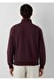 Zippered Stand Collar Regular Fit Men's Sweatshirt. - 3