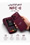 هاتف ذكي 5G باللون الأحمر البوردو بشاشة 6.6 بوصة (NFC) - 2
