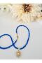 Natural Stone Flower Pendant Necklace 45 cm - 5