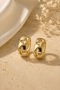 Ring Butterfly Patterned Earrings