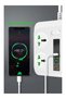 Type-C PD Smart Universal Socket 40W Power Strip 3 USB Charger Ports 2M Extension For Living - 3