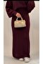 Knitwear Skirted Sweater Embroidered Patterned Wool Sweater Skirt Standard Size - 3