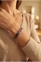 Handmade Rainbow Colored Flexible Special Design Bracelet - 3