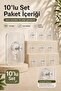 Transparent Adhesive Wall Screw Mounting Hanger Without Drilling, Set of 10 - 4
