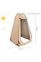 Portable Pop-up Rainproof Sunscreen Camping Shower Tent for Outdoor Travels Ativities - 6