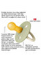Rubber Pacifier 6-18 Months Sage Glow Price Is for One Piece - 2