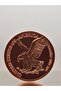 1 oz 99.9% Pure Copper American Eagle Liberty Collectible Coin – Premium Copper Round with Eagle & Liberty Design – Collectible Gift