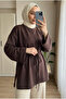 Women's Modal Fabric Elegant Tunic with Tie Detail 70 cm