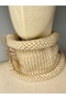 Hand-Knitted Accessory Design Stylish Neck Collar - 4