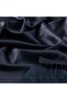 Double-Sided Solid Color Silk Shawl 927-Navy Blue Smoked - 2