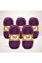 Super Dolly Patik İpi 5-Pack 500 Gr - Plum 26