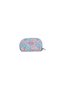Duki Daso Women's Blue Floral Printed Zippered Multi-Compartment Mini Card Holder Wallet |   Summer N4343 Blue - 6