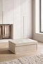 3-Piece under Bed and Inside Cabinet Storage Box with Lid Foldable Organizer Box 50X40X19 cm - 3