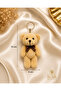 Plush Teddy Bear Keychain – Adorable Teddy Bear Bag and Backpack Accessory – Gift
