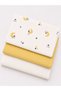 Multi-Purpose Muslin Blanket Set of 3, Muslin Newborn Baby Blanket, 100% Organic Cotton Muslin Cloth - 80X80 cm - 2