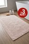 3-Piece Foot Towel |   Bath Mat |   Hotel Foot Towel |   Cotton and Highly Absorbent |   50 X 70 Cm, 100% Cotton, 260 Gr
