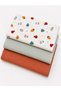 Multi-Purpose Muslin Blanket Set of 3, Muslin Newborn Baby Blanket, 100% Organic Cotton Muslin Cloth - 80X80 cm - 2