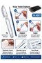 Black Plastic Ballpoint Pen Refill 10 Pieces 10.7 cm Ballpoint Pen Inner Replacement Plastic Ballpoint Pen - 2