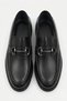 Men's Genuine Leather Black Classic Shoes