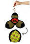 Nut Patterned Lotus Dog Toy with Food Storage – Interactive Treat Ball