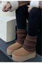 Women's Knitwear Knitted Leggings Soft Textured Socks - 3