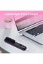 Cordless Hair Straightener Brush, Portable Anion Hair Straightener Brush, Rechargeable Hot Co - 4