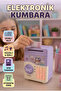 Purple Money Saving Box with Electronic Password Atm Design